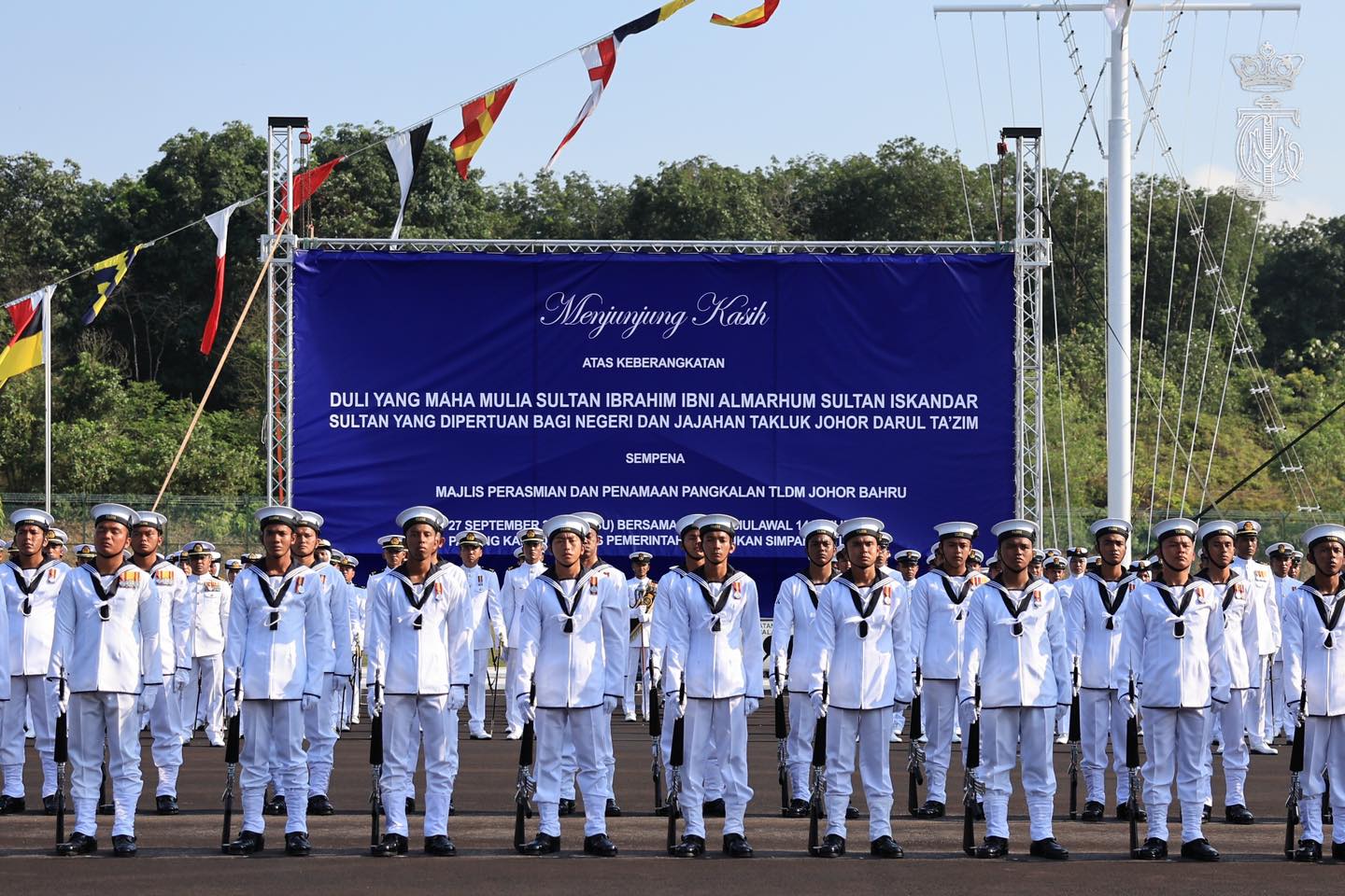 THE INAUGURATION OF THE TLDM RESERVE FORCE BASE AND THE NAMING CEREMONY ...